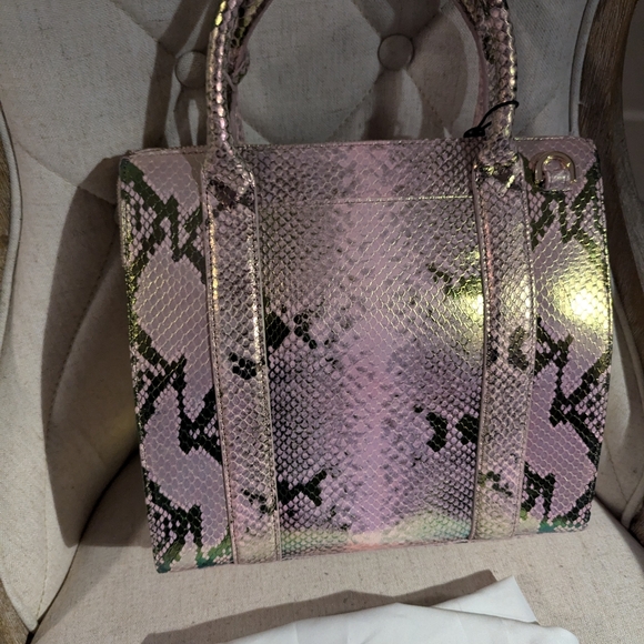 Brahmin Blush Belladonna Caroline Satchel - Picture 9 of 12